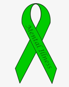 Mental Health Awareness Ribbon Colors - Mental Illness Awareness Ribbon, HD Png Download, Transparent PNG