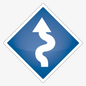 On The Road - Traffic Sign, HD Png Download, Transparent PNG