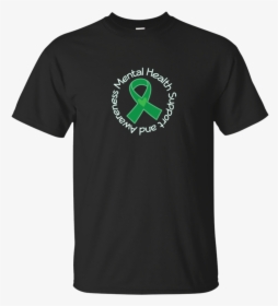 Mental Health Awareness Ribbon Support Month T-shirt - Church Of Misery Let It Die, HD Png Download, Transparent PNG