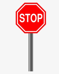 Stop Alloy Sign Free Picture - Stop Sign Png Clipart, Transparent Png, Transparent PNG