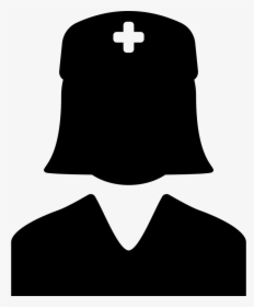 Woman With Hat Of Red Cross - Black Woman Chef Icon, HD Png Download, Transparent PNG