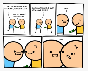 Cyanide And Happiness With My Dick, HD Png Download, Transparent PNG