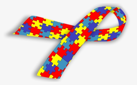 Autism Awareness Ribbon - Autism Spectrum Disorder Ribbon, HD Png Download, Transparent PNG