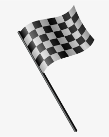 Checkered Sport Flag Png Clip Art - Black And White Square Flag, Transparent Png, Transparent PNG