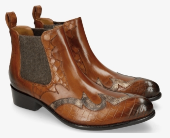 Ankle Boots Hugo 2 Crock Wood Varadeo Cognac - Chelsea Boot, HD Png Download, Transparent PNG