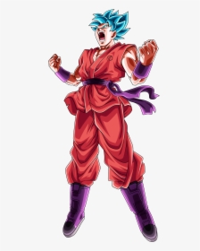 Son Goku Super Saiyan Blue Kaioken 2 By Nekoar-dasjoli - Gt Goku Vs Super Goku, HD Png Download, Transparent PNG