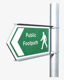 Footpath, Sign, Direction, Exploration, Information - Walkway, HD Png Download, Transparent PNG