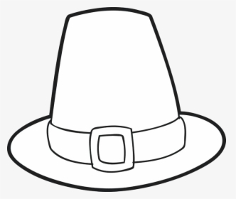 Pilgrim Hat Collection Of Clipart Free Best Transparent - Pilgrim Hat To Color, HD Png Download, Transparent PNG
