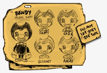 Bendy Don T Let Joey See, HD Png Download, Transparent PNG
