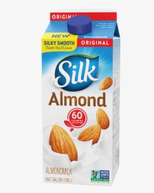 Silk Original Almondmilk - Silk Almond Milk, HD Png Download, Transparent PNG