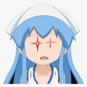 Anime Confused Face - Anime Girl Face Png, Transparent Png, Transparent PNG