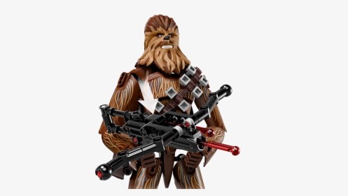 Transparent Chewbacca Head Png - Lego Star Wars Chewbacca Buildable Figure, Png Download, Transparent PNG