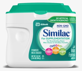 Similac Non-gmo Supplementing Formula Meant For Breastfed - Similac Supplementation, HD Png Download, Transparent PNG
