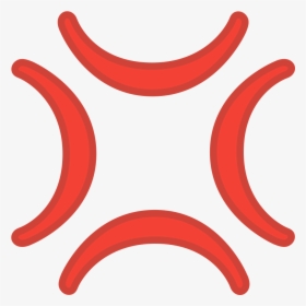 Symbol Icon Noto Emoji Transparent Background - Anger Symbol Png, Png Download, Transparent PNG