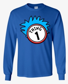 Transparent Thing One Png - Long-sleeved T-shirt, Png Download, Transparent PNG