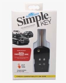 Gm Simple Key - Remote Keyless System, HD Png Download, Transparent PNG