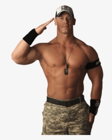 John Cena Soldier - John Cena Salute, HD Png Download, Transparent PNG