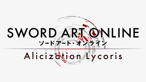 Sword Art Online Alicization Lycoris Logo Png, Transparent Png, Transparent PNG