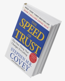 Speed Of Trust Book 2018 - Speed Of Trust, HD Png Download, Transparent PNG