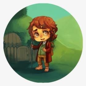 Bilbo Baggins Images Chibi Bibo Hd Wallpaper And Background - Bilbo Baggins Fan Art, HD Png Download, Transparent PNG