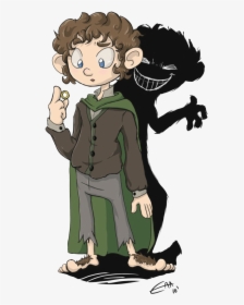 Frodo Baggins Png Transparent Image - Cartoon Frodo Baggins, Png Download, Transparent PNG
