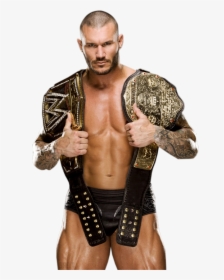 Randy Orton Wwe World Heavyweight Champion, HD Png Download, Transparent PNG