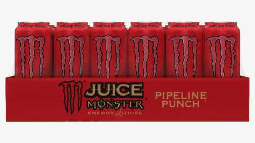 Monster Energy Drink, Pipeline Punch, 16 Fl Oz - Monster Energy Drink, HD Png Download, Transparent PNG
