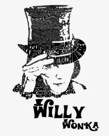 The Willy Wonka Candy Company Logo Poster - Willy Wonka Font, HD Png Download, Transparent PNG