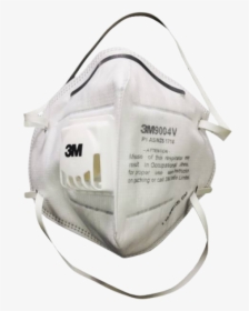 3m Safety Mask 9004v Valved Dustmist Respirator - N90 Mask, HD Png Download, Transparent PNG