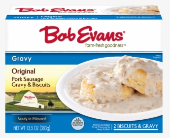 Bob Evans Frozen Original White Sausage Gravy & Biscuits - Bob Evans Mashed Potatoes, HD Png Download, Transparent PNG
