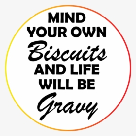 Transparent Biscuits And Gravy Png - Circle, Png Download, Transparent PNG