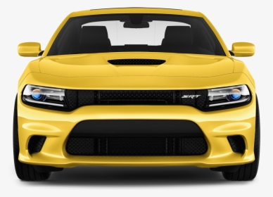 Transparent Dodge Charger Png - Yellow Car Front Png, Png Download, Transparent PNG