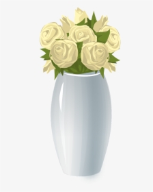 Flower Vase Vector Png, Transparent Png, Transparent PNG