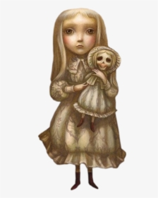 #girl #doll #creepy #horror #surreal #skeleton #freetoedit - Alice De L Autre Côté Du Miroir Benjamin Lacombe, HD Png Download, Transparent PNG