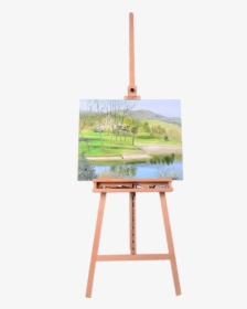 Painting On Easel - Easel With Painting Png, Transparent Png, Transparent PNG