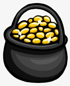 Club Penguin Rewritten Wiki - Pot Of Gold Club Penguin, HD Png Download, Transparent PNG