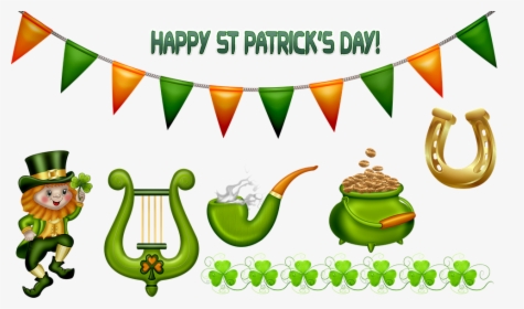 Saint Patrick S Day, March 17, Leprechaun - Ireland St Patricks Clip Art, HD Png Download, Transparent PNG