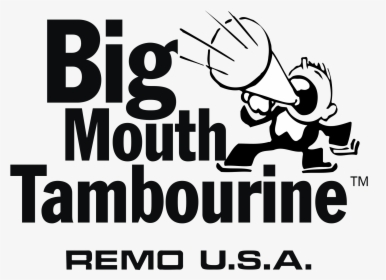 Big Mouth Tambourine Logo Png Transparent - Graphic Design, Png Download, Transparent PNG