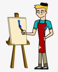 Image Michael Painting Pose - Total Drama Gone Wild Art, HD Png Download, Transparent PNG