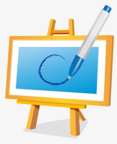 Transparent Paint Palette Clip Art - Painting Icon, HD Png Download, Transparent PNG