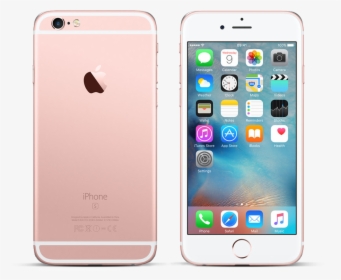 Apple Iphone 6s Png - Iphone สี Rose Gold, Transparent Png, Transparent PNG