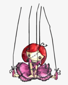 #puppet #creepy #cute #doll #halloween #freetoedit - Me Siento Una Marioneta, HD Png Download, Transparent PNG