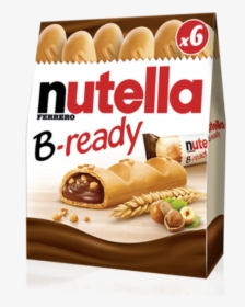 Nutella B Ready,nutella Bready 6pk 132g      Data Rimg - Nutella, HD Png Download, Transparent PNG