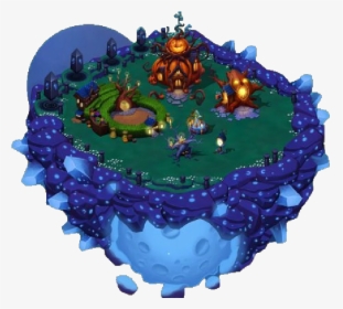 Spookymoonisland - Dragonvale Moon Island Theme, HD Png Download, Transparent PNG