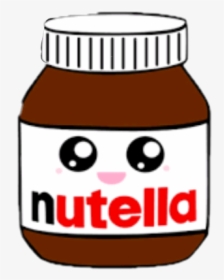 #cute #kawaii #nutella - Nutella Cute, HD Png Download, Transparent PNG