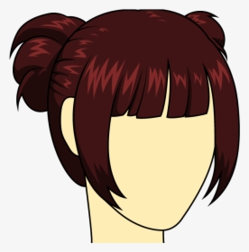 Anime Buns And Bangs, HD Png Download, Transparent PNG