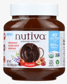 Nutiva Organic Hazelnut Spread With Cocoa Classic-13 - Nutiva Hazelnut Spread, HD Png Download, Transparent PNG