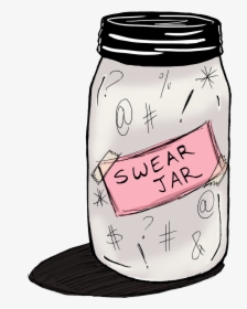 Jar Transparent Tumblr - Swear Jar Clipart, HD Png Download, Transparent PNG