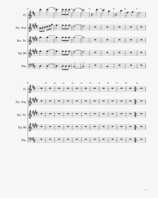 Vem, Jesus Cristo Já Vem Sheet Music 3 Of 5 Pages - Pissy Pamper Sheet Music Piano, HD Png Download, Transparent PNG