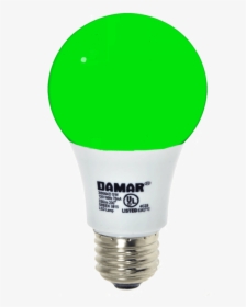 Transparent Green Light Bulb Png - Compact Fluorescent Lamp, Png Download, Transparent PNG